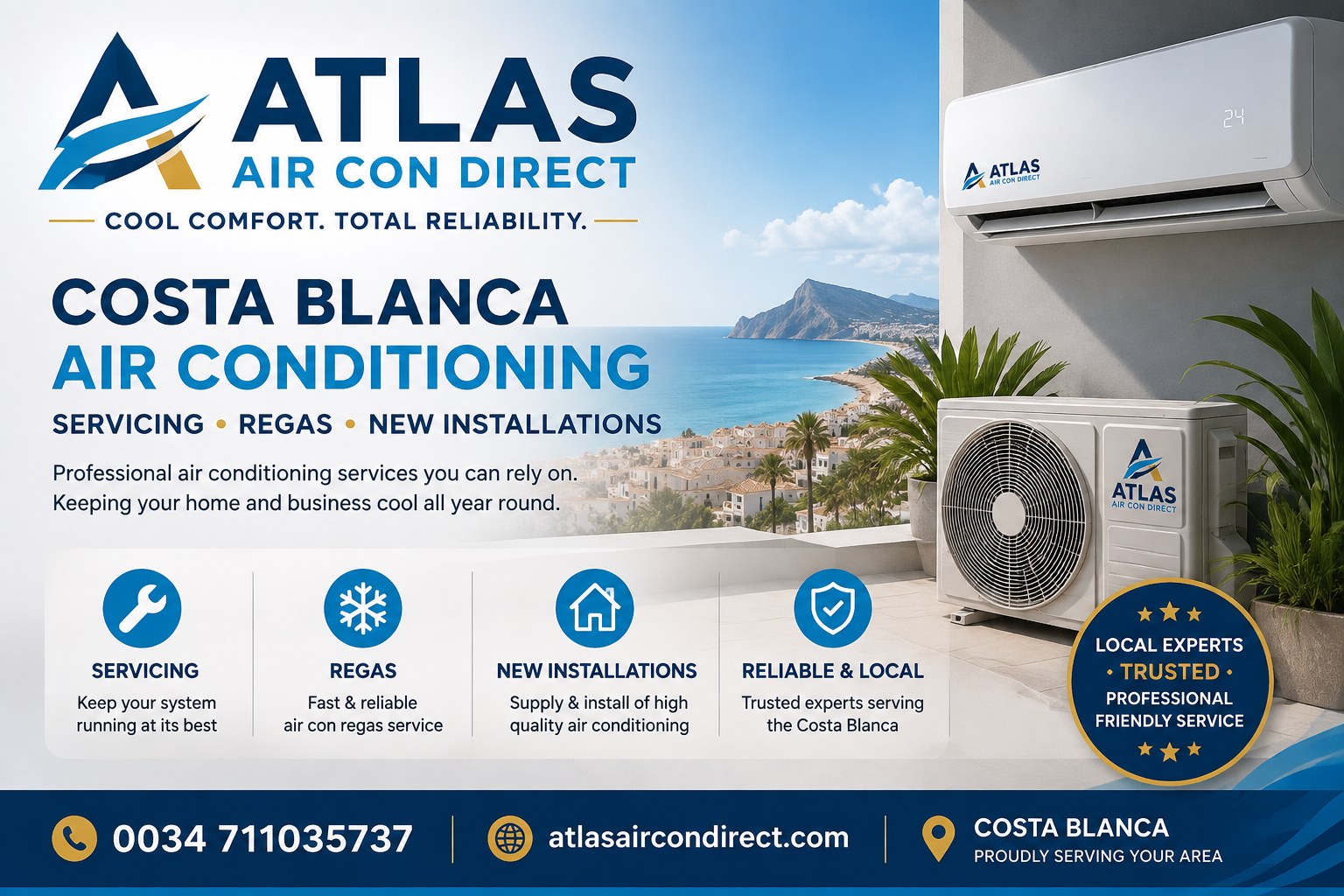Atlas Air Con Direct air conditioning installation and servicing